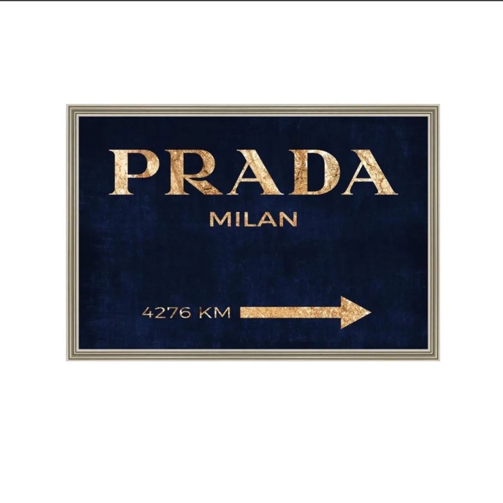 Oliver Gal Milan (Framed Print) 15x10